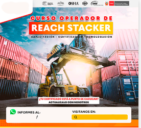 CURSO PARA OPERADORES DE REACH STACKER