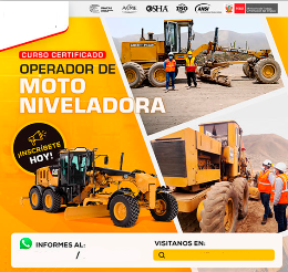 Curso Operador de Motoniveladora